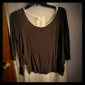 Brown blouse